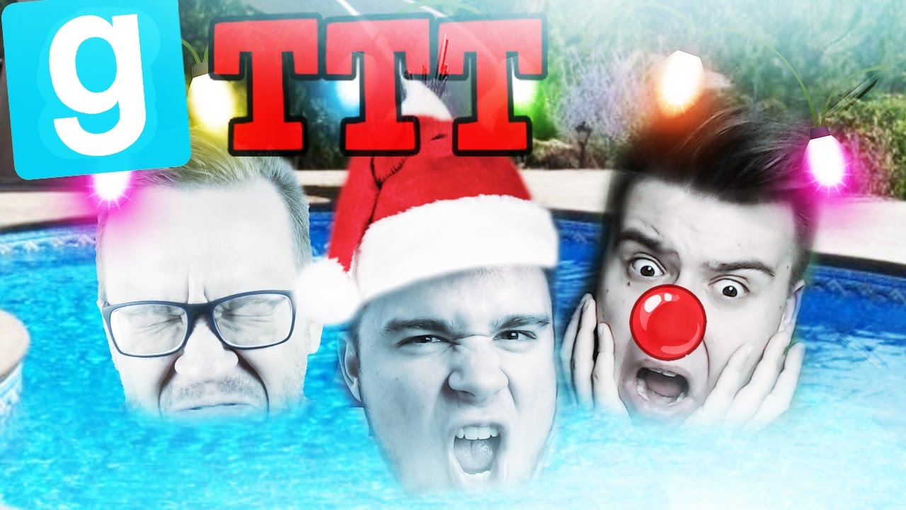 🎅 ŚWIĄTECZNY BASEN! | Garry's mod (W: Mandzio, Ignacy, Alien, Kubson, Admiros) #438 - TTT #52