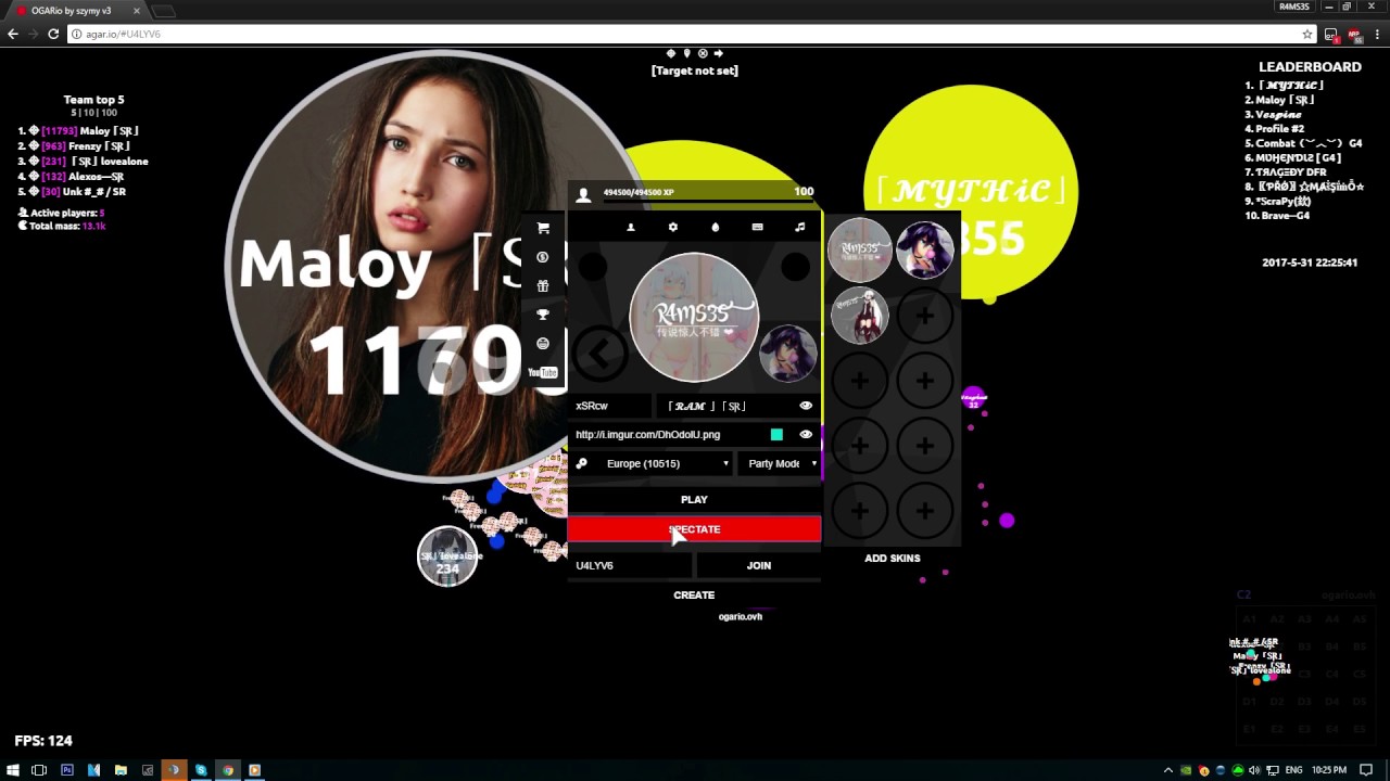 Agar.io | Supreme VS G4 |  Clan war #2