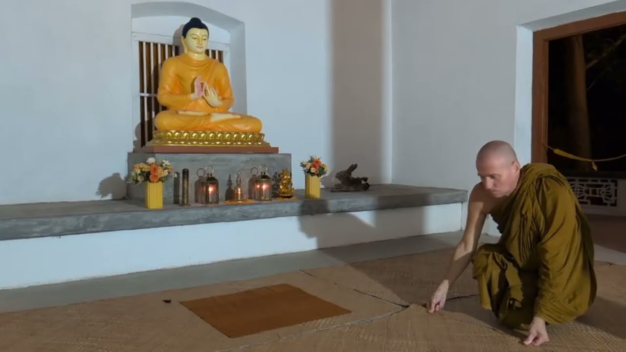 English Buddhist Monk is live