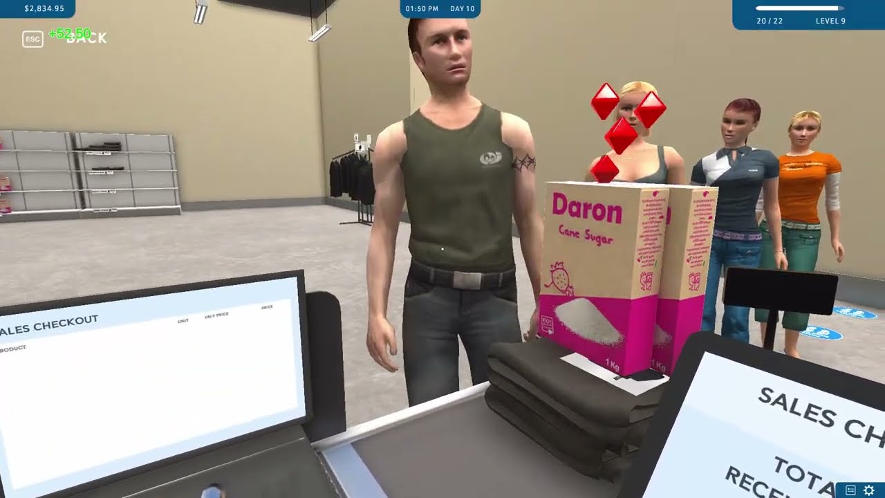 Hypermarket Simulator Demo | No Commentary Gameplay