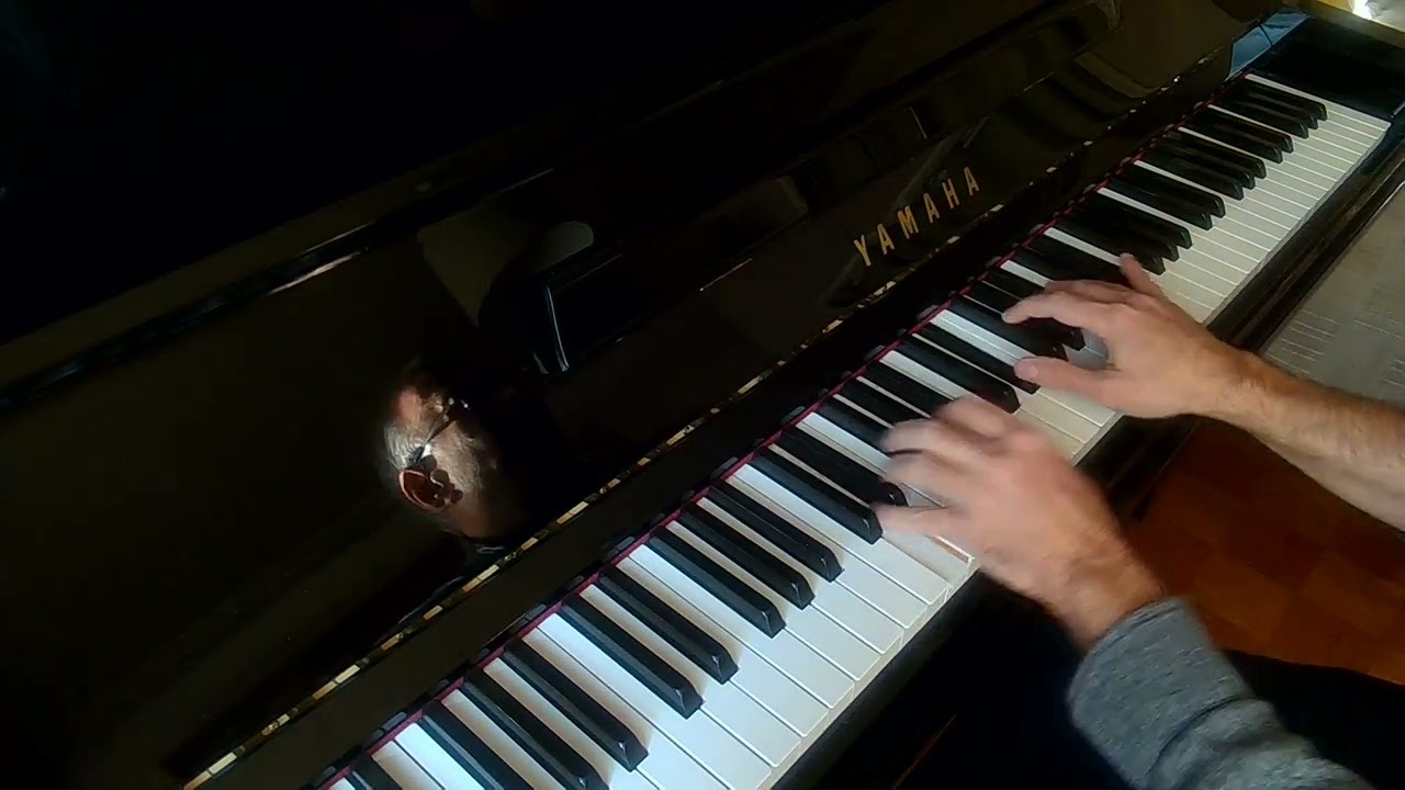 In a Sentimental Mood, piano solo, jazz ballad, advanced level
