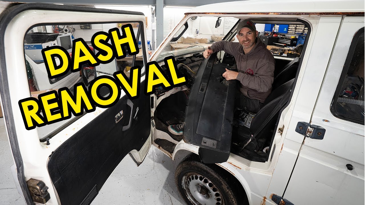 HOW TO REMOVE (and refit) THE DASHBOARD IN A VW T3 (The ultimate step-by-step guide!)