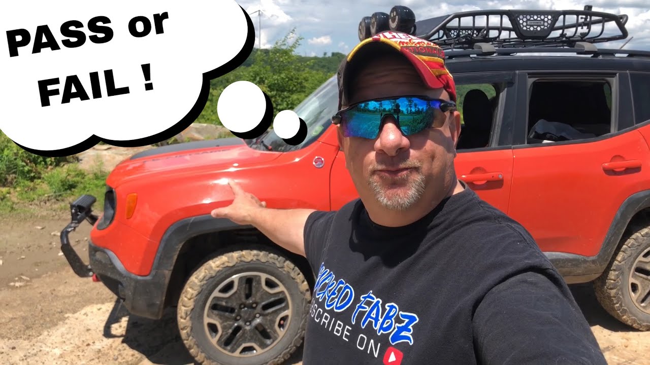Jeep Renegade Off Roading с 2-дюймовым лифт-комплектом для бездорожья | Обзор