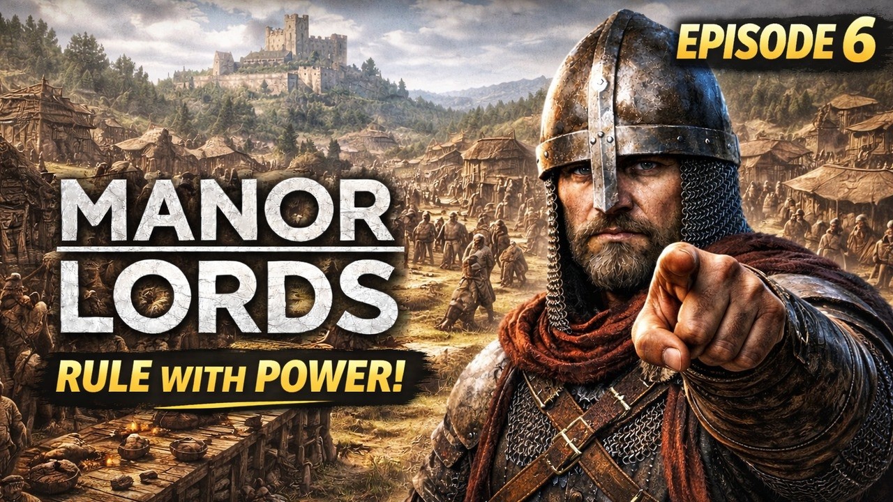 🏰 Manor Lords | Final Region Battle WON! 4 Extra Regions & Iron Expansion Plans ep.6