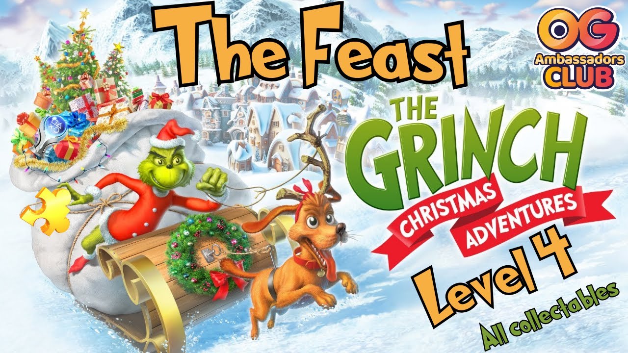 The Grinch-The Feast 100% Walkthrough Level 4