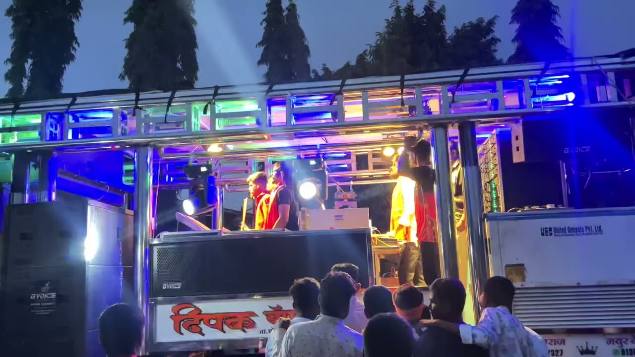 थडीवर महादेव भोळा  🥵😱 dipak band गलंगी खूपच छान 🇮🇩 all_vlogeer_93 #dipakdevraj #bandlover 