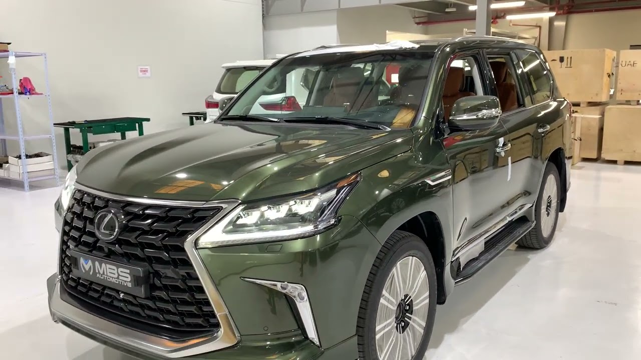 Nori Green Lexus LX 570 MBS Autobiography in Dubai