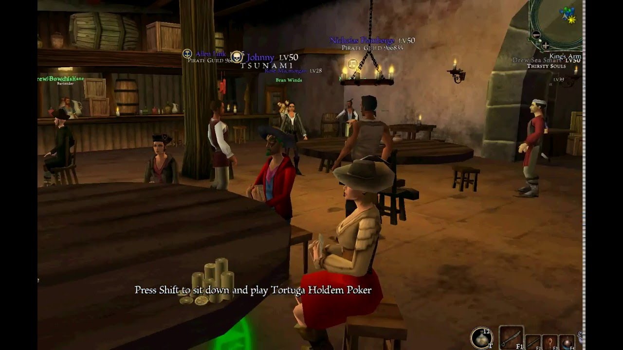 POTCO: Poker with JohnnyDaPirate (Throwback)
