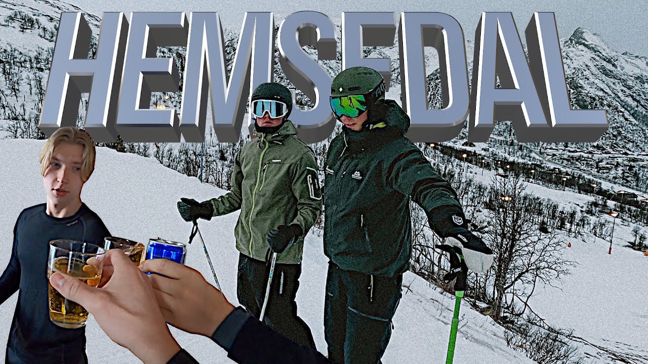 Sykeste Hytteturen Med Gutta!⛷🍾🤩