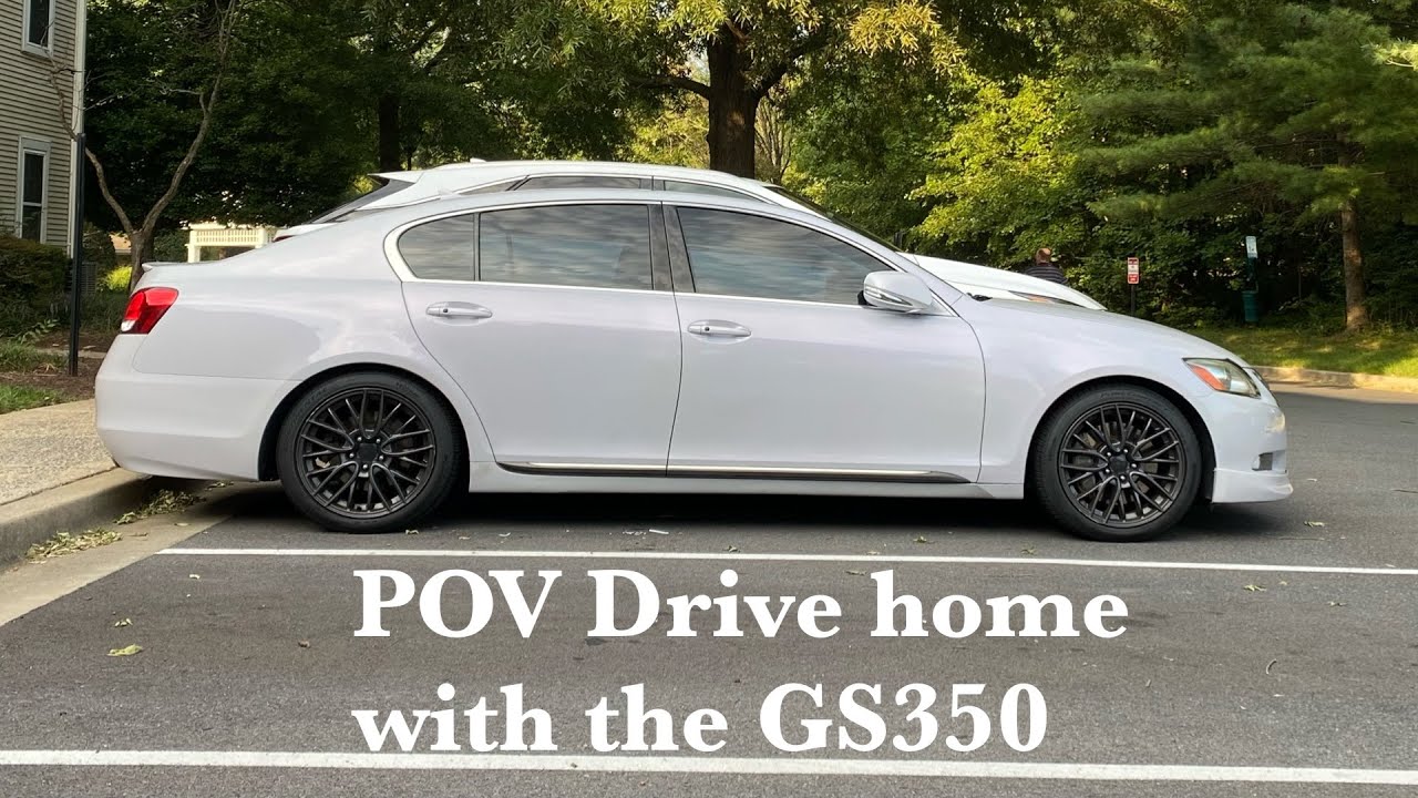 Driving home with the 09 Lexus GS350