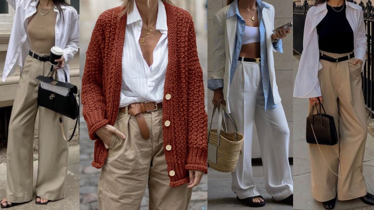 Las CAMISAS están de MODA 2024 LOOKS y OUTFITS usando camisas moda mujer 2024