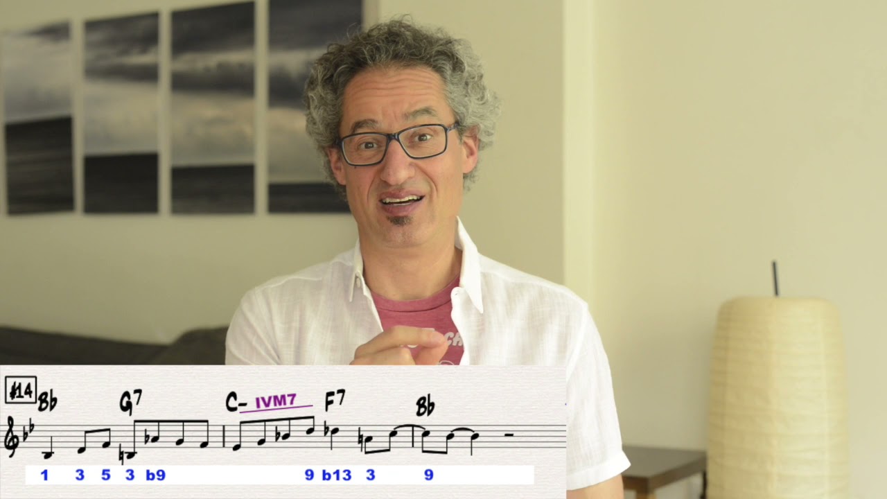 Lick of The Week #14 - Tim Hagans - b13 to 9