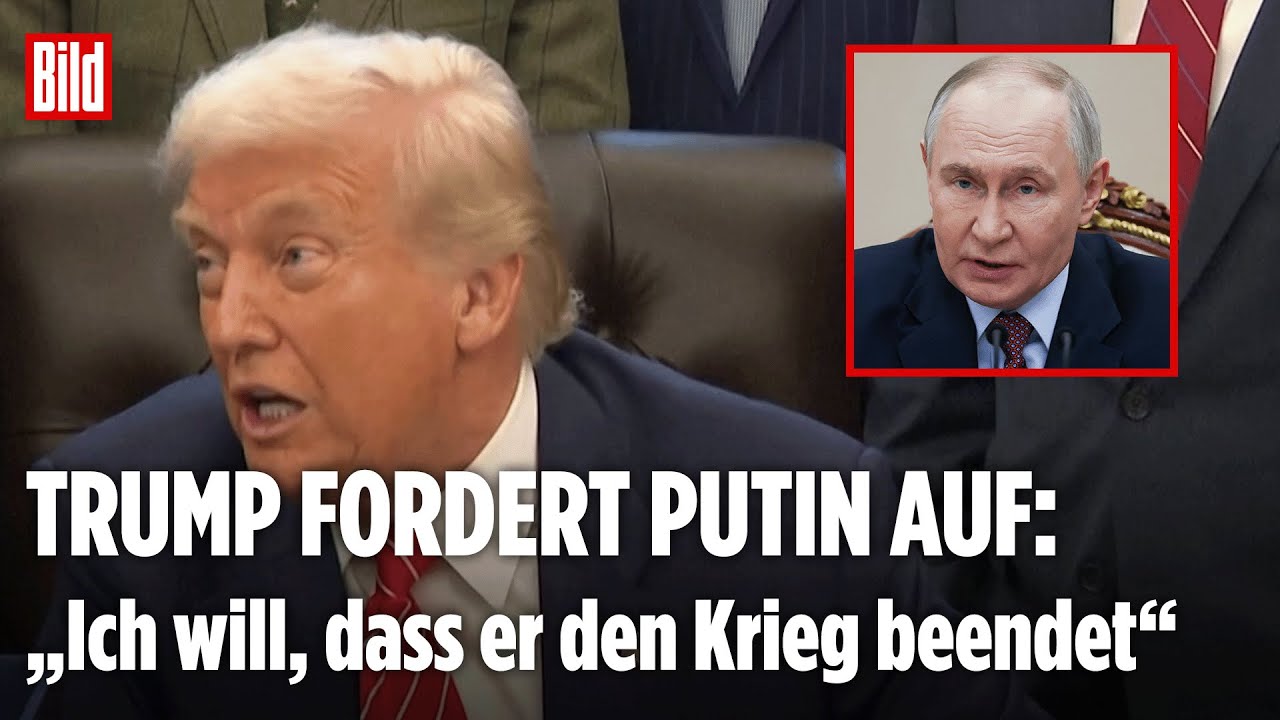 UKRAINE-KRIEG: Russland setzt Angriffe fort &ndash; Trump fordert Putin auf Krieg zu beenden