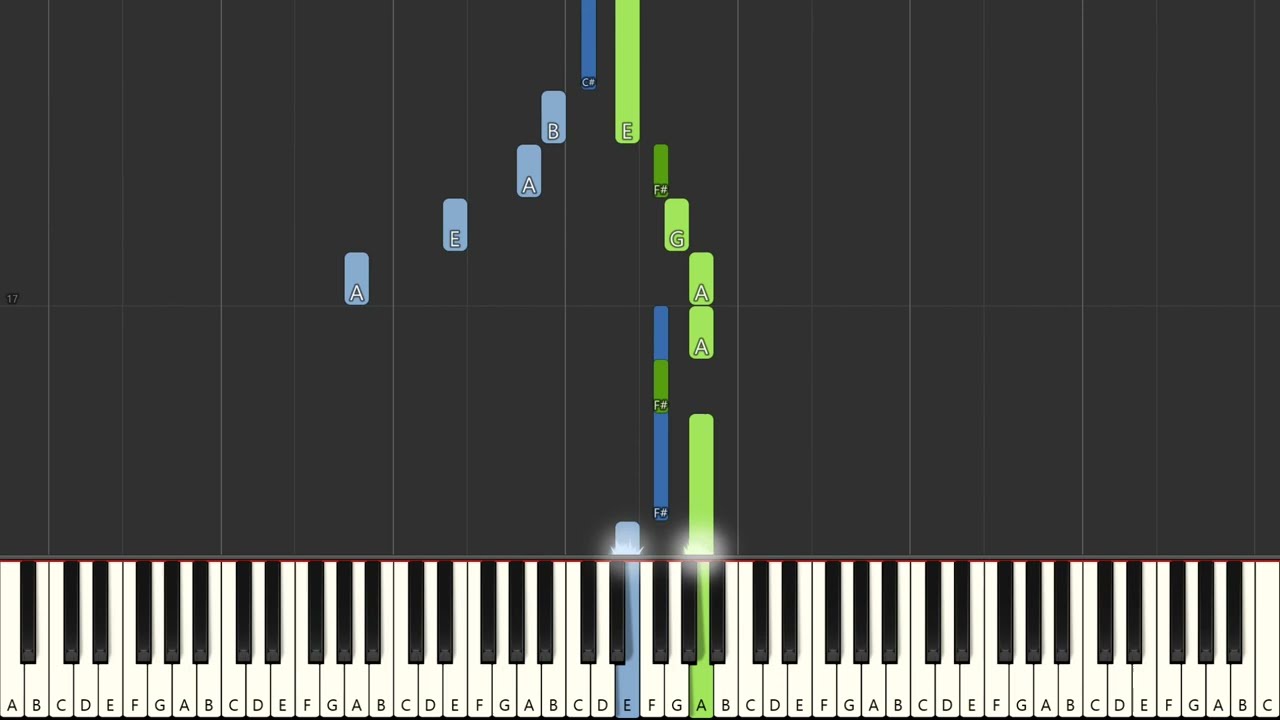 Peter Maffay - Nessaja - Tabaluga (Piano Tutorial) (+ Noten)
