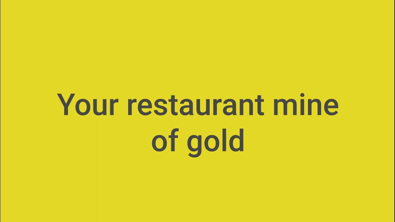 restaurant reporting and analytics