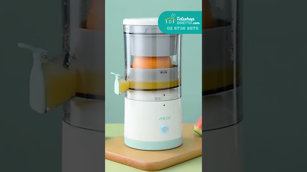 SPREMIAGRUMI AUTOMATICO CON USB | TELESHOP DIRETTO | 2024