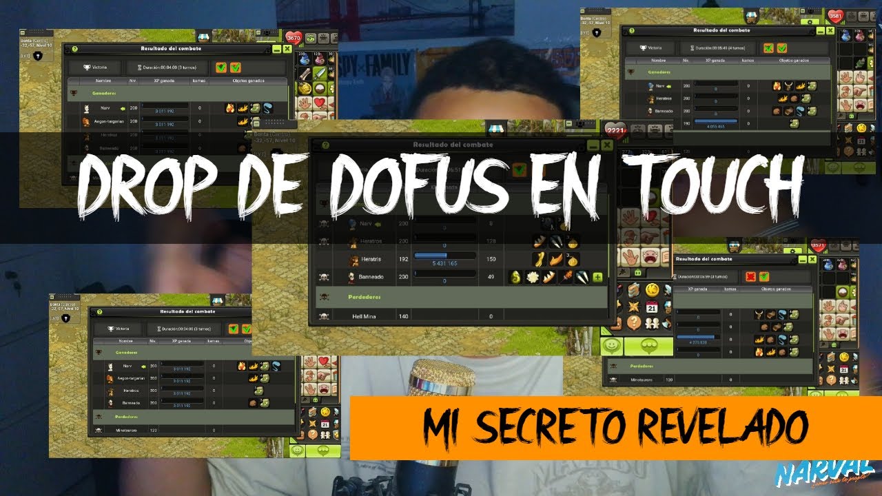 ESTE ES MI SECRETO PARA DROPEAR DOFUS EN DOFUS TOUCH // NARVAL