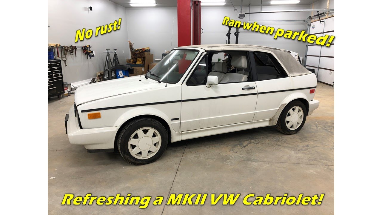 Refreshing a MKII Volkswagen Cabriolet: Introduction