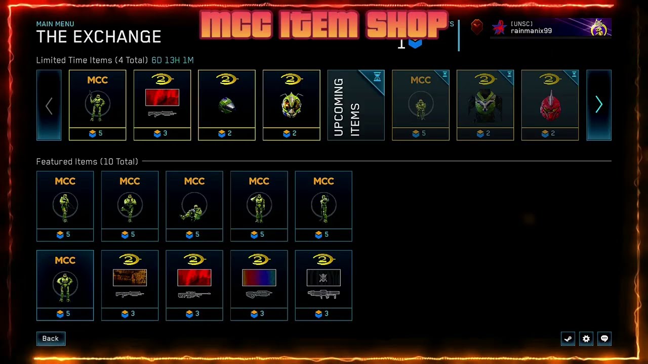 HALO MCC SHOP UPDATE | ALL COSMETICS AVAILABLE