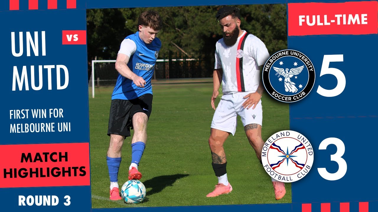 Round 3 MUSC 5-3 Moreland United Highlights