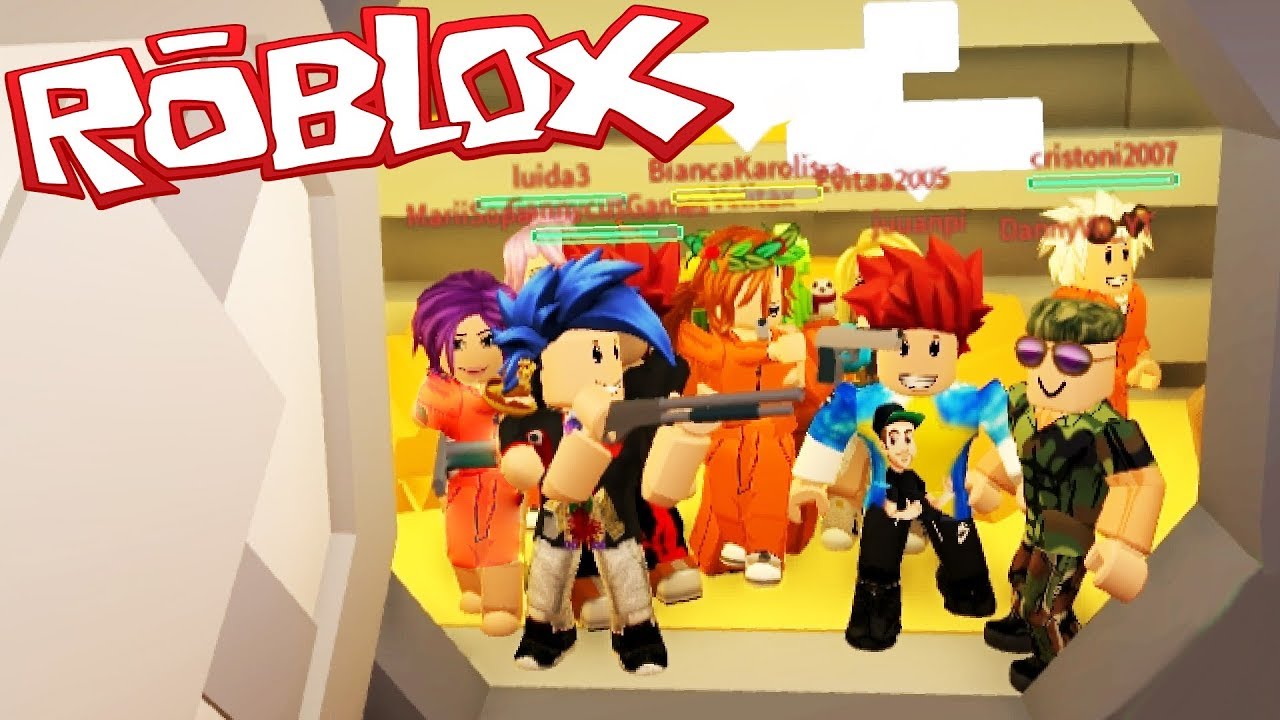 ROBO MASIVO EN EL BANCO | JAILBREAK | ROBLOX
