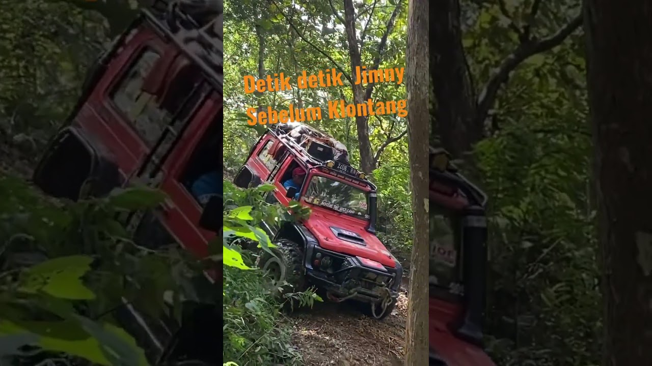 Detik Detik Sebelum Jimny klontang #offroad#4x4#4x4offroad#jimny4x4#katanajimny#terbalik#extreme
