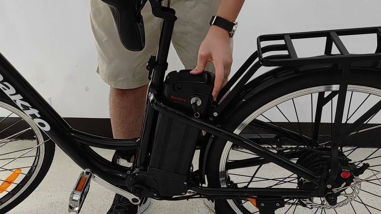 Nakto Breeze Classic E-Bike #7: How to Remove the Battery