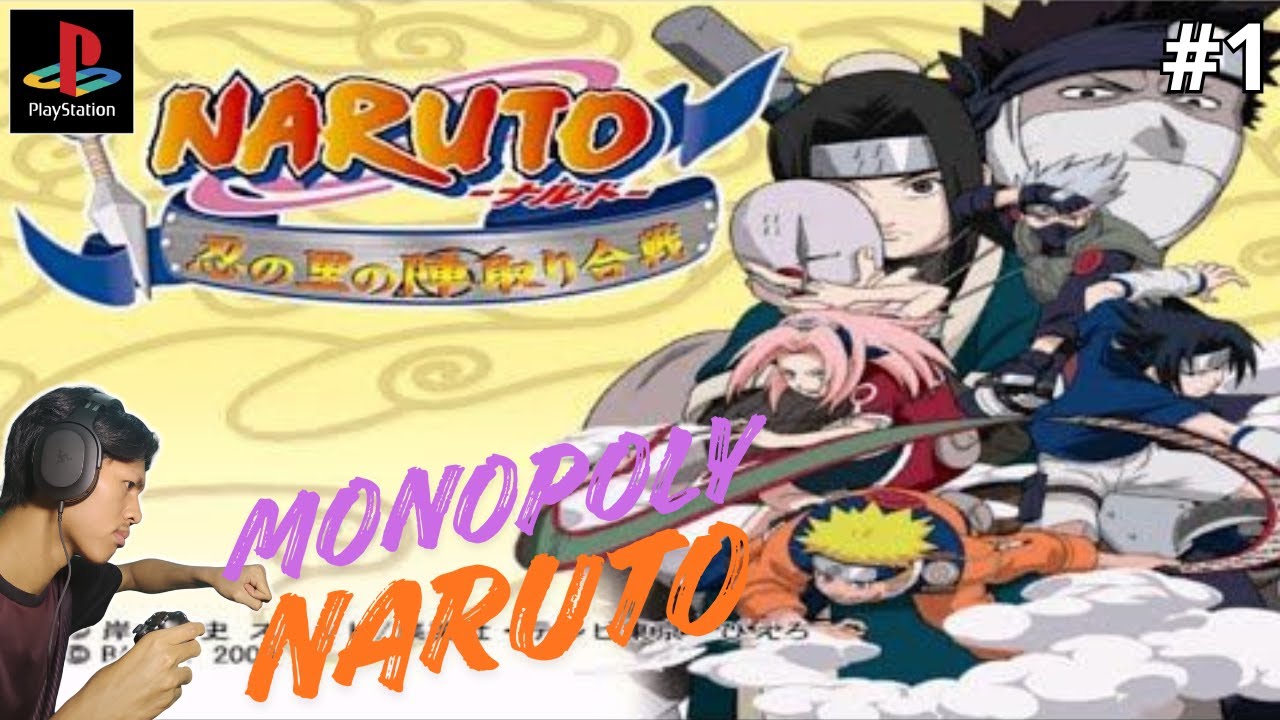 P-GAME NARUTO TAPI VERSI MONOPOLY??? || Naruto: Shinobi no Sato no Jintori Kassen PS 1