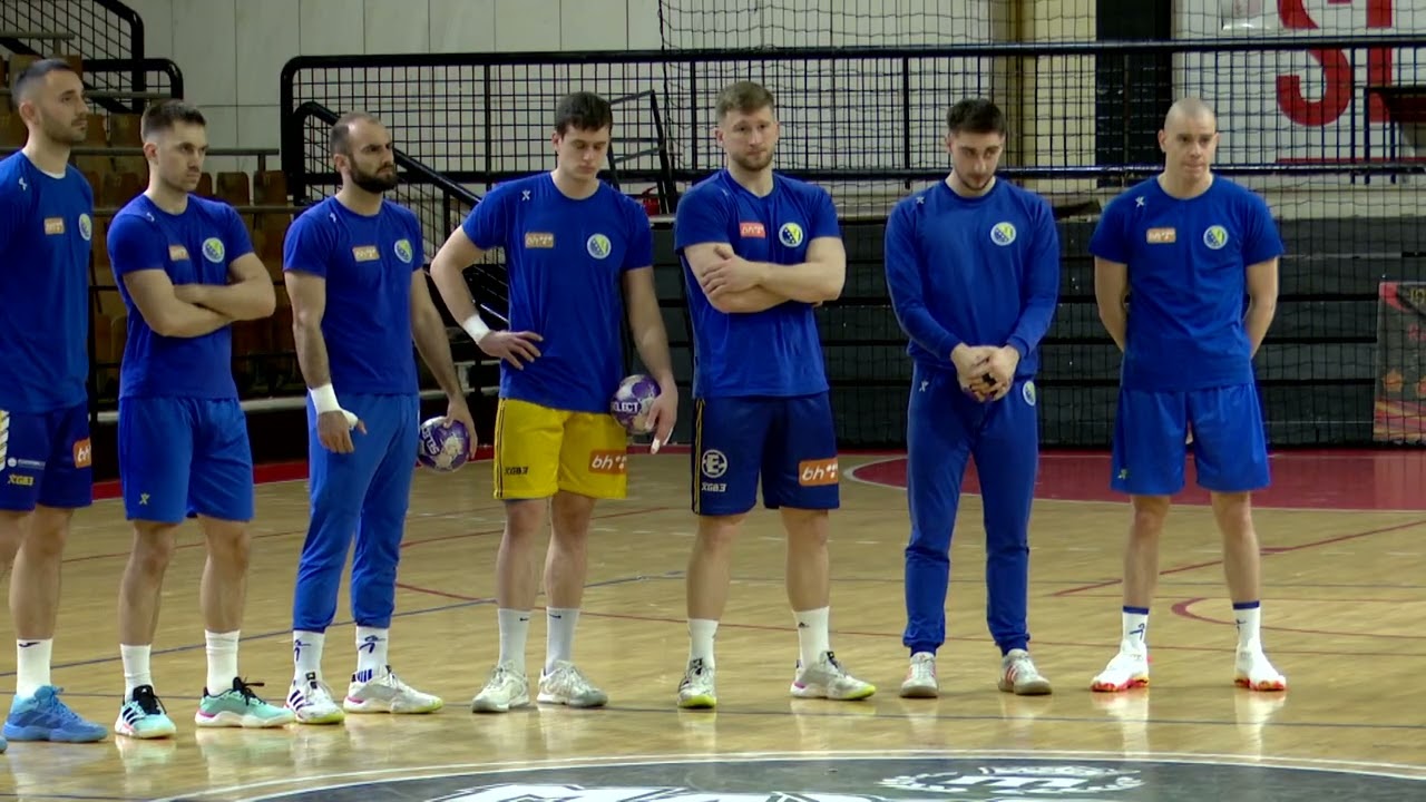 RUKOMETAŠI BIH POČELI PRIPREME U TUZLI ZA DVOMEČ PROTIV KOSOVA