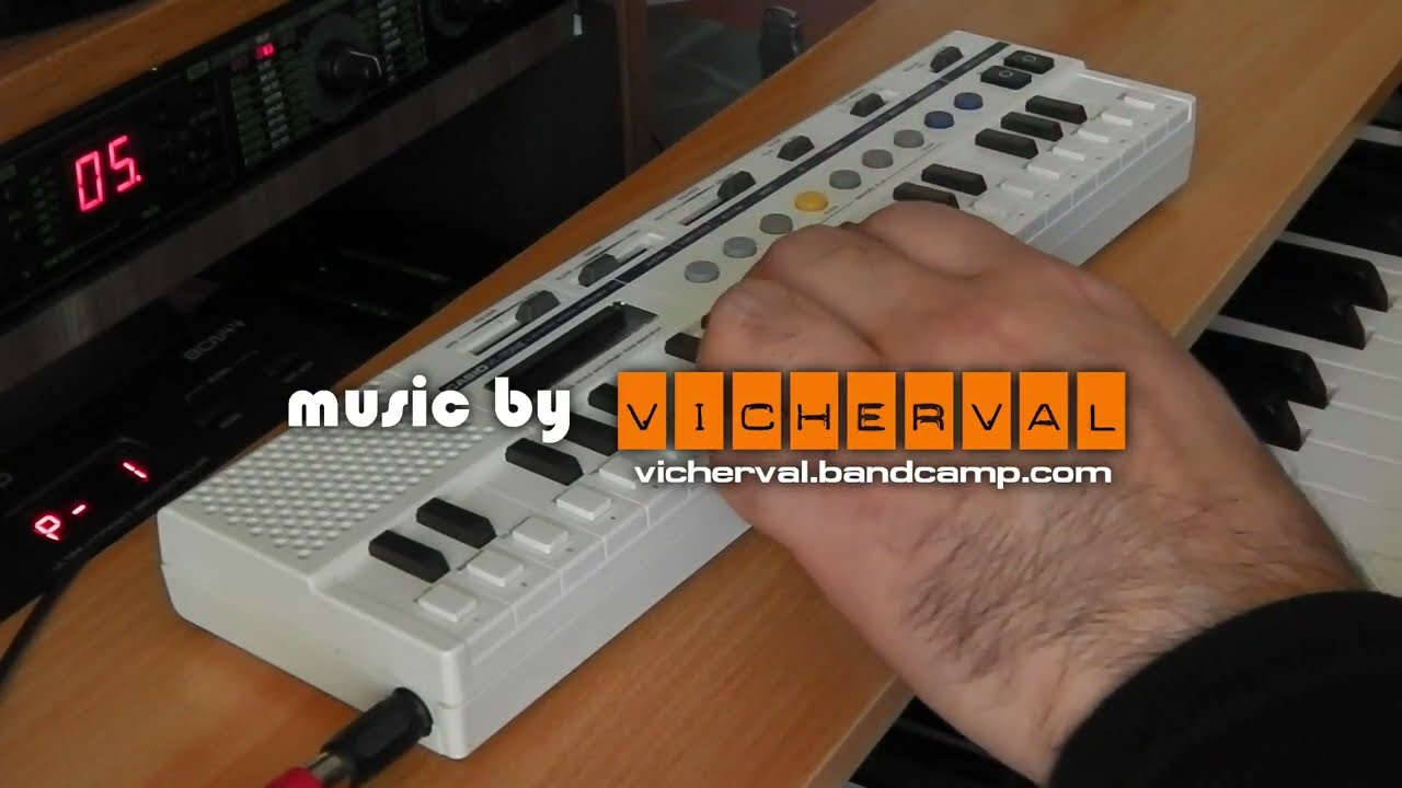 Ear hustler - Casio VL5 semianalog keyboard Zoom RFX2000 Alva Nanoface | Chillout music by Vicherval