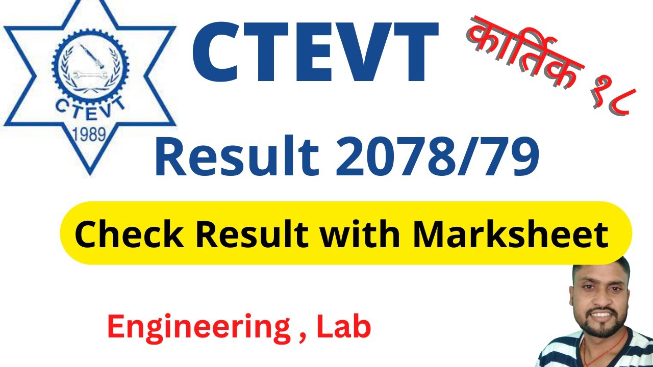 How to Check  CTEVT Result with Marksheet||  Lab || Engineering Result 2079 ||6th Semester