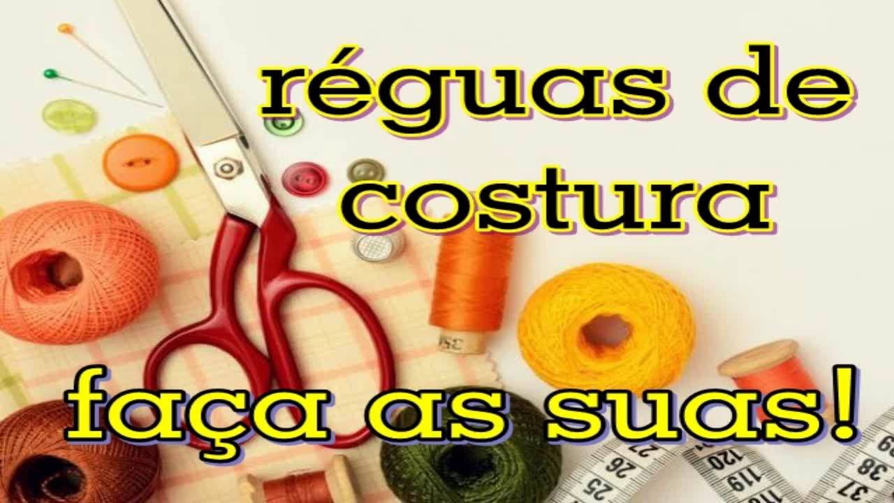 réguas de costureira - faça as suas!