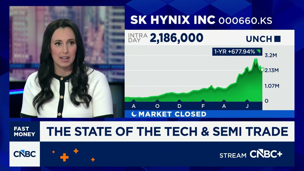SK Hynix Memory Chip Demand Proves the AI Trade Is Far From Over | Courtney Garcia #CNBC