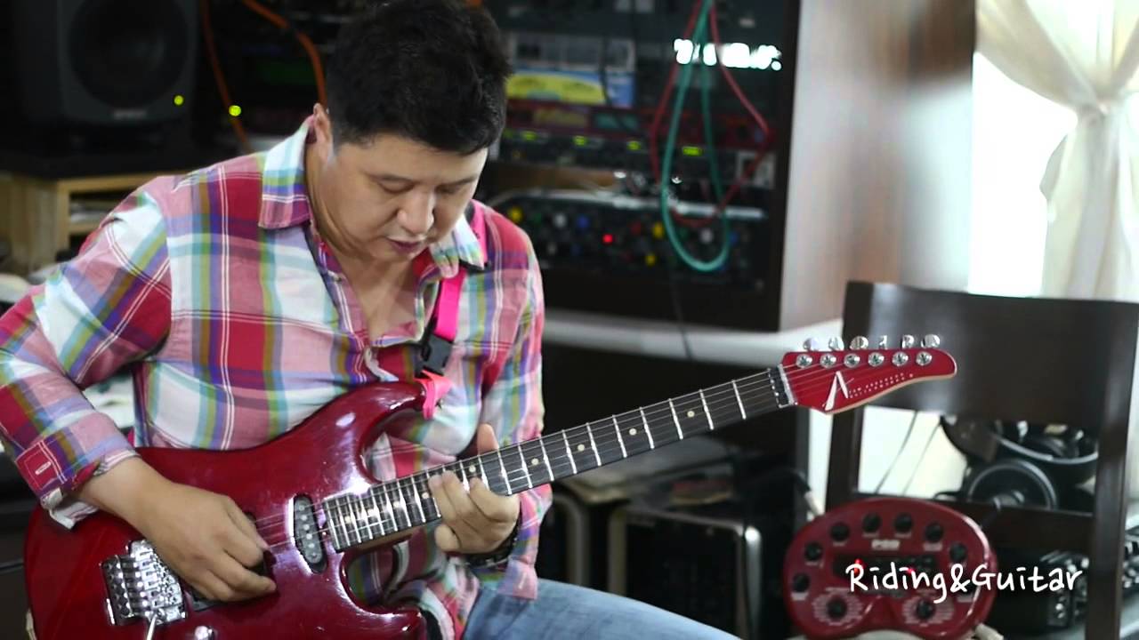 Tom Anderson Grand AM , LINE6 POD 이경완 -  라이딩기타
