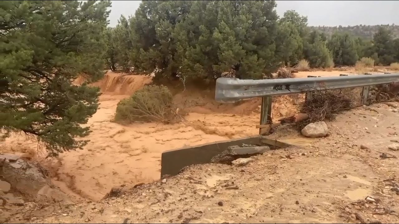 Caught on camera: Flash flooding in southern Utah (Video by Ed Erglis)