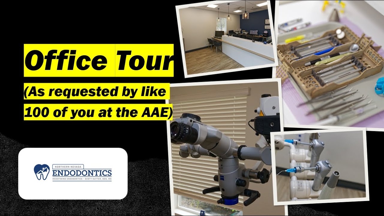 Office Tour! AKA, everything I use to do root canals