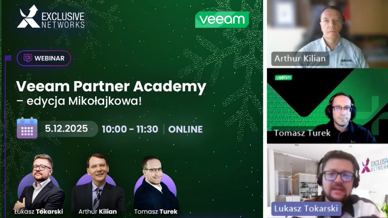 Veeam Partner Academy – edycja Mikołajkowa!