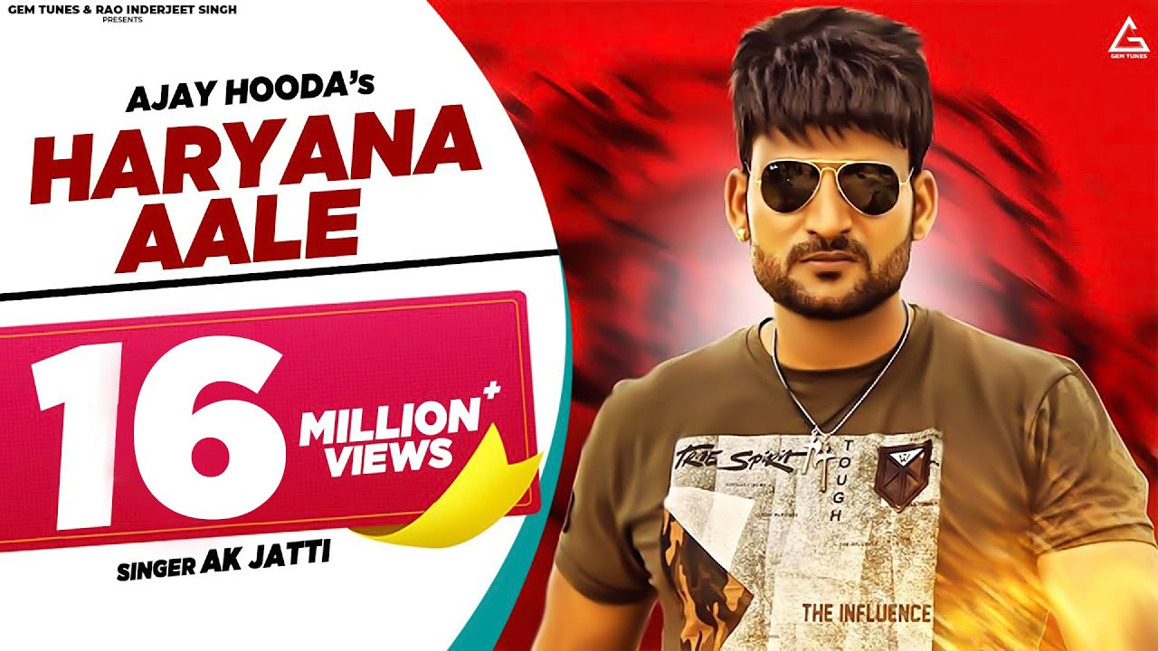 Ajay Hooda : Haryana Aale | Sandeep Surila | Haryanvi Song