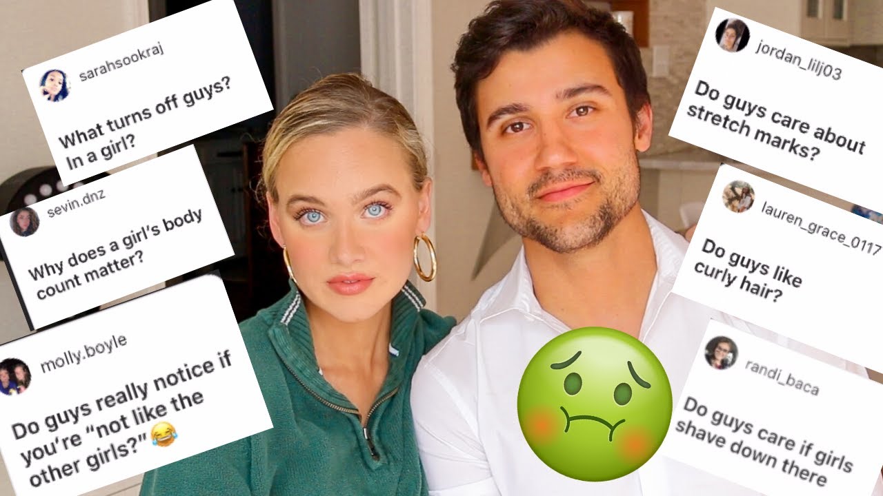 asking my boyfriend JUICY questions girls are too afraid to ask...😅