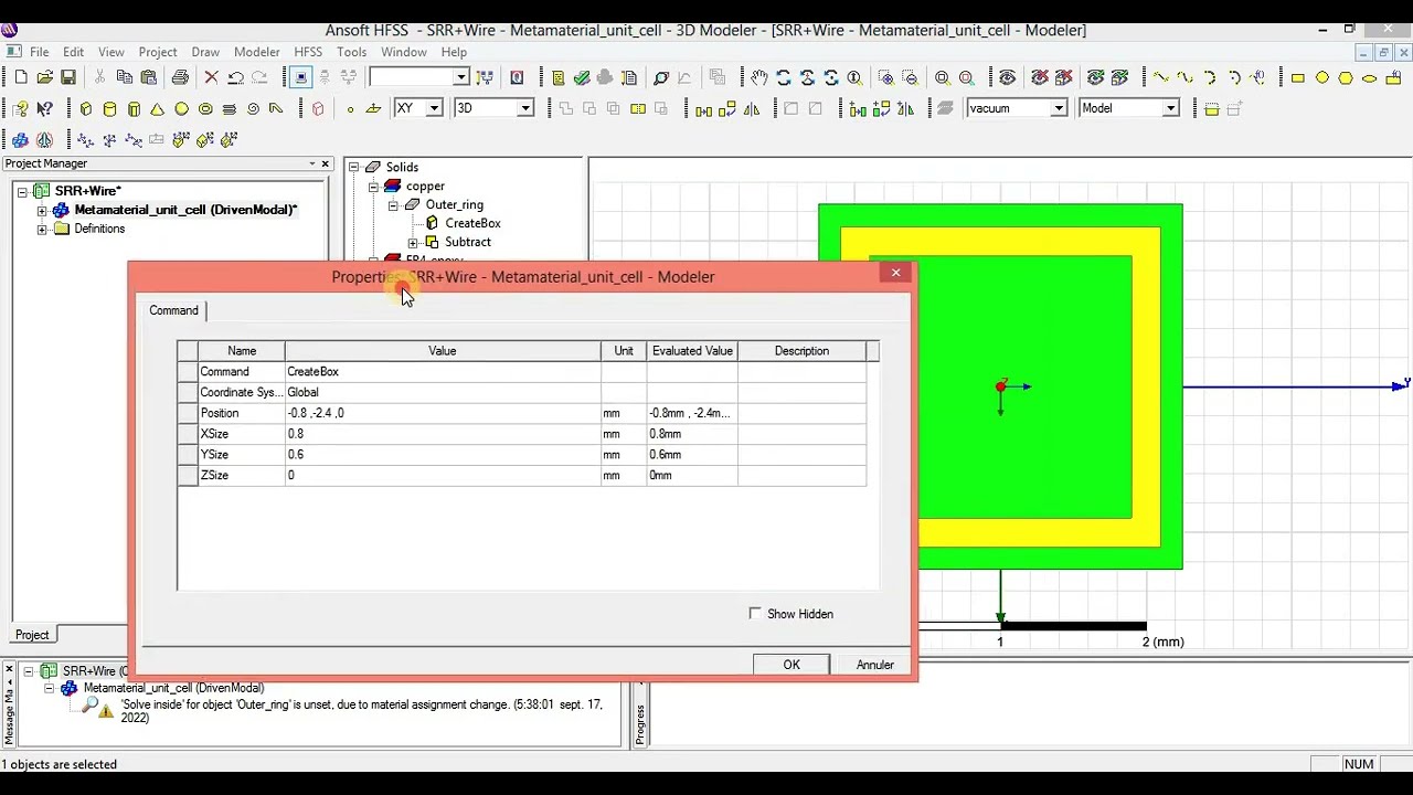 SRR+wire design part1