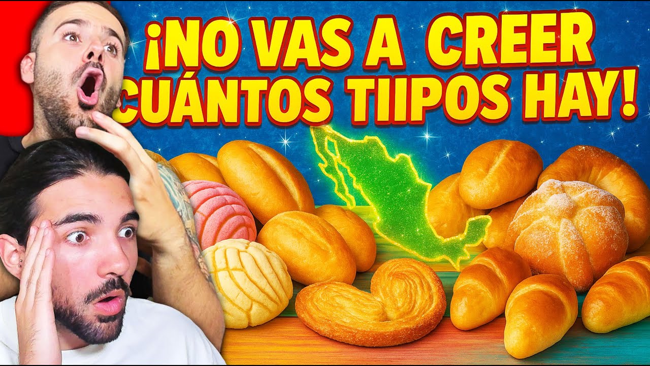 🇪🇸 ESPAÑOLES quedan SORPRENDIDOS con la CULTURA del PAN en este PAÍS  🇲🇽 *¿tanta variedad?* 😱🤤