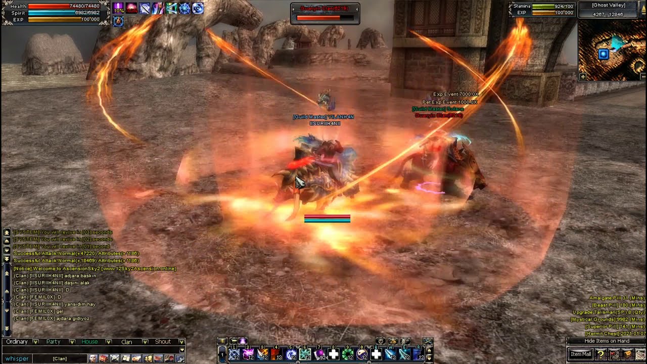 Karahan Hayalet Savaşı | Twelve Sky 2 PVP Ghost Valley war