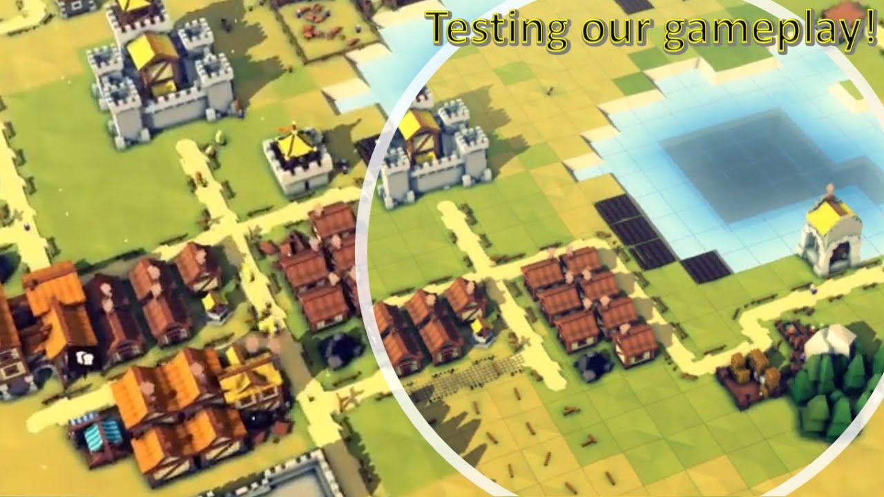 Kingdoms and Castles - Testing the gameplay