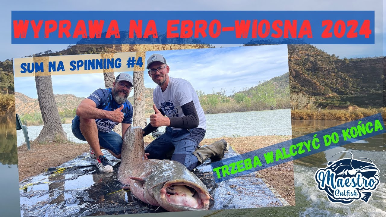 Wyprawa na EBRO-wiosna 2024 - Trzeba walczyć do końca - Sum na Spinning