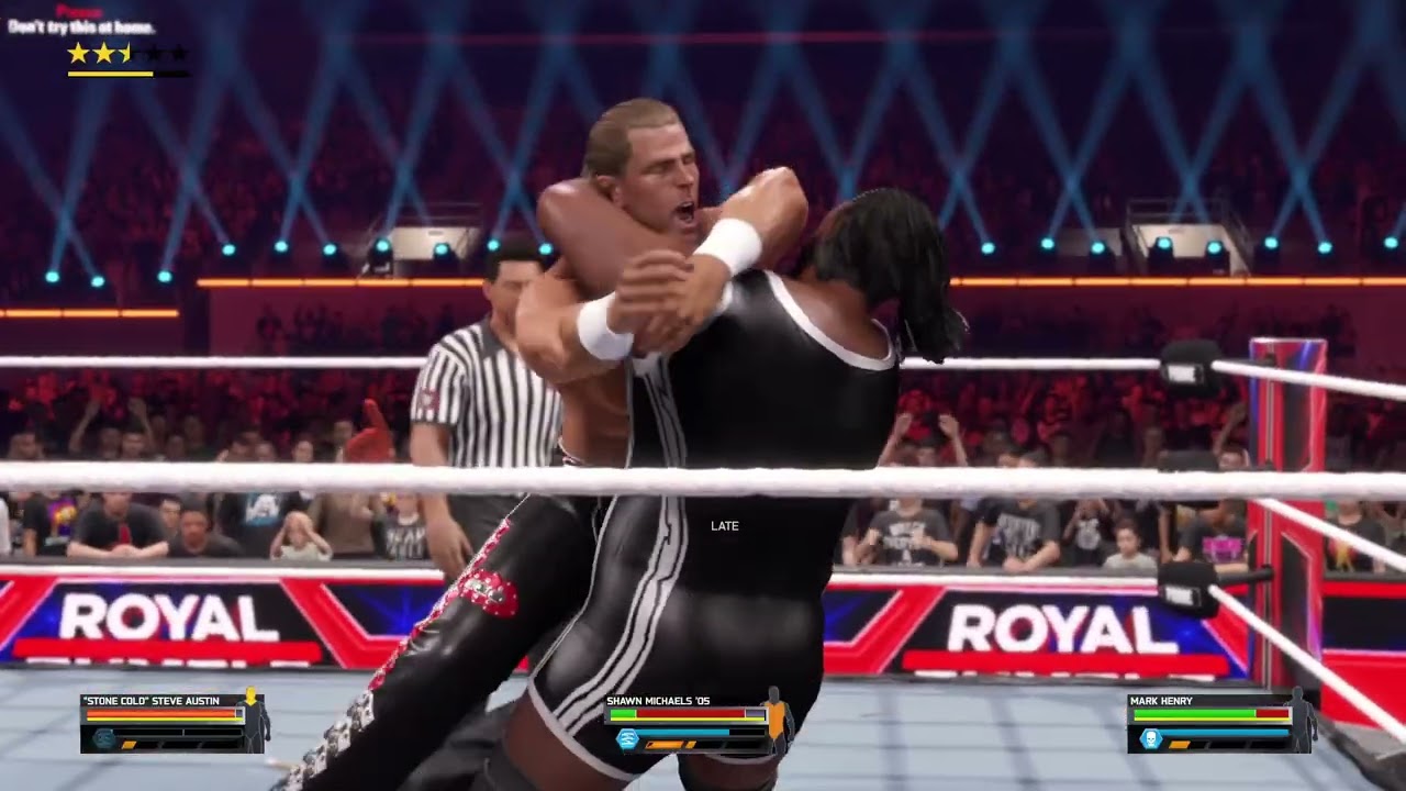 Шон Майклс против Марка Генри против Стоуна Колда Стива Остина 🔥 Геймплей WWE 2K25 на ПК #ytshort...