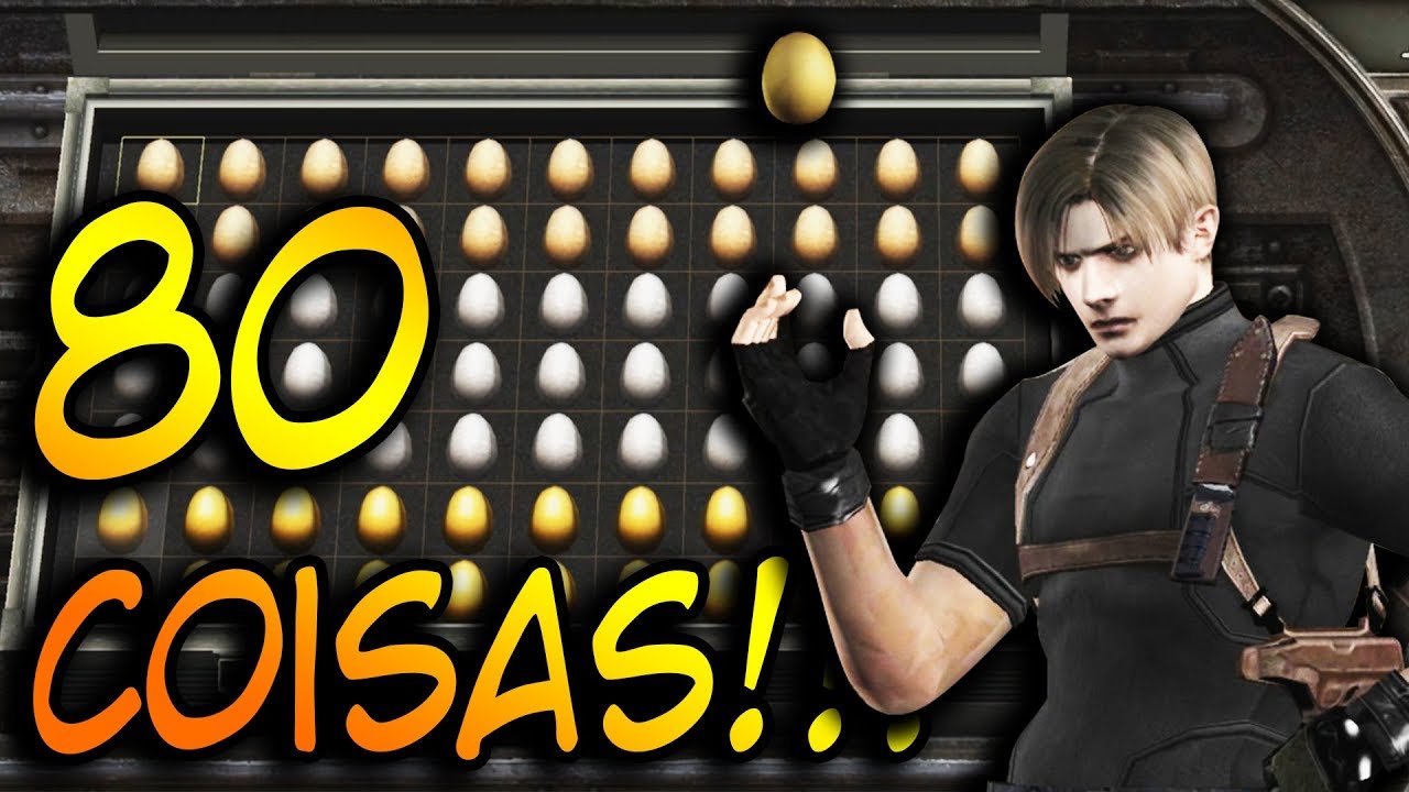 80 COISAS PARA FAZER COM OVOS - RESIDENT EVIL 4