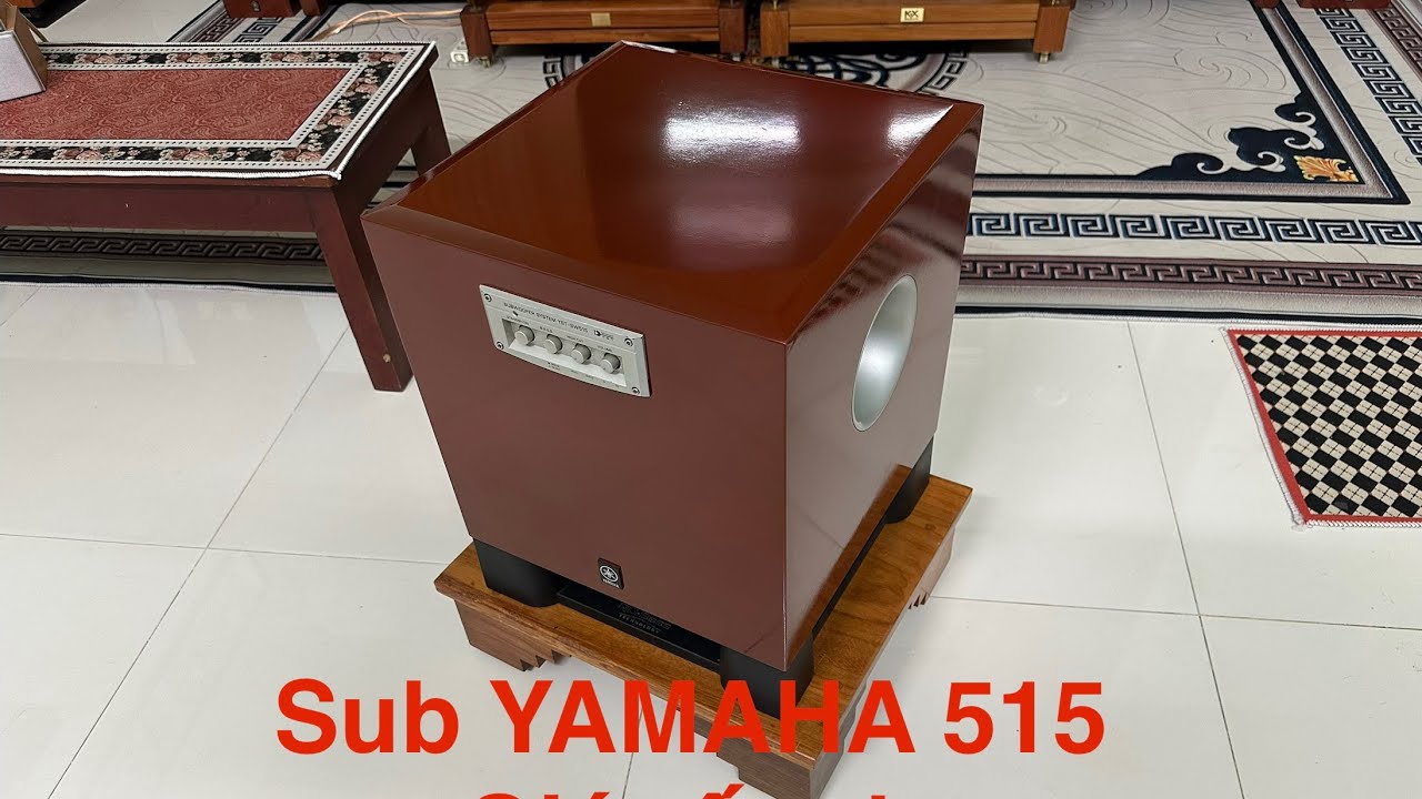 Sub YAMAHA SW-515, hàng đẹp, giá tốt, bass 25 up nền, chất âm uy lực, mềm mại, sâu thẳm, 
