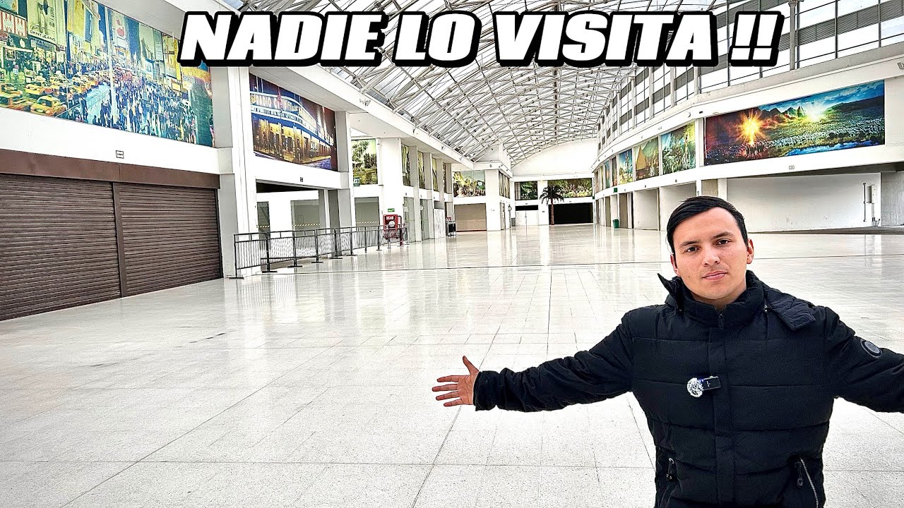 EXPLORÉ El GIGANTESCO CENTRO COMERCIAL ABANDONADO DE BOGOTÁ