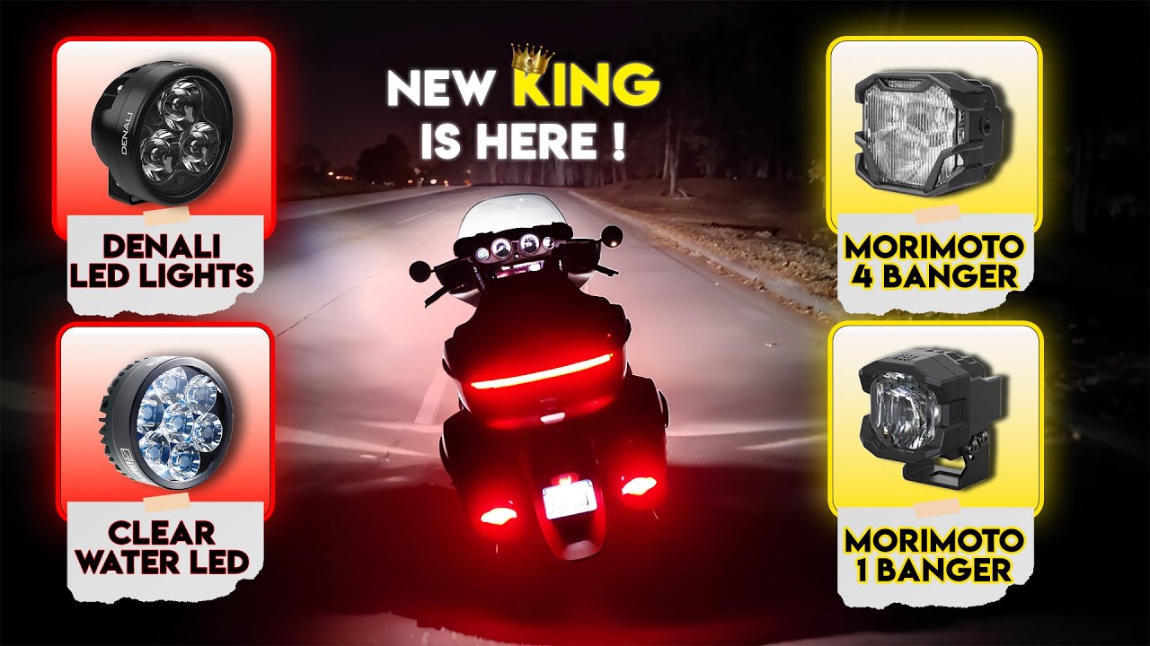Morimoto LED Pod Lights Review – 4Banger & 1Banger Brightness Test!