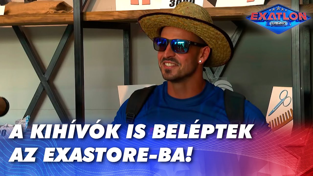A Kihívók is beléptek az Exastore-ba | Exatlon Hungary | 3. Évad